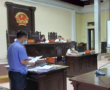 Viện kiểm sát - TAND quận Hà Đông phối hợp tổ chức phiên tòa xét xử vụ án...